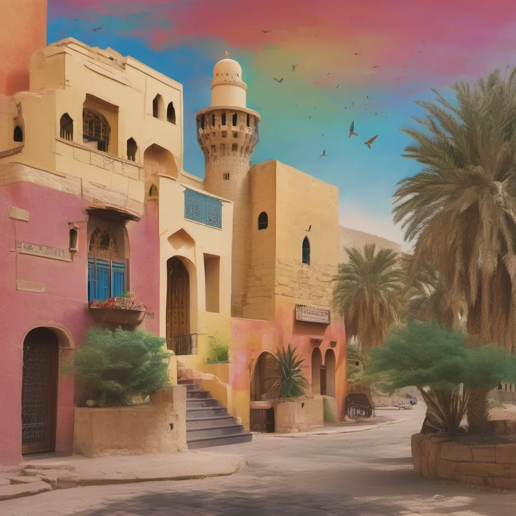 nostalgic colorful Al Haitham Well