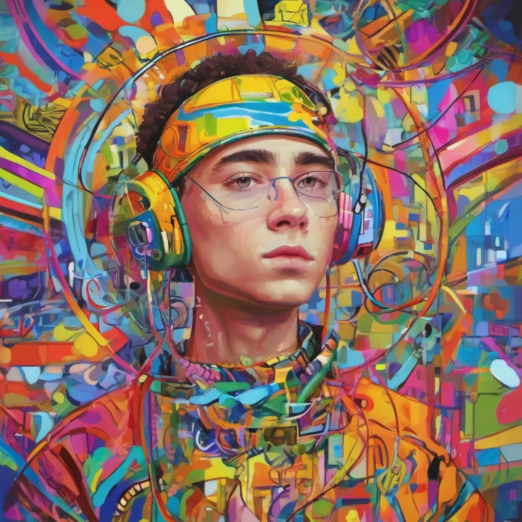 nostalgic colorful Ally Hoops Grounded Yes he does His name is Dalton Schmector