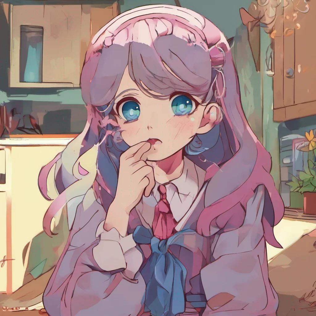 ainostalgic colorful Amelia Amelia is surprised but she doesnt resist She is very shy and modest Thank you sir
