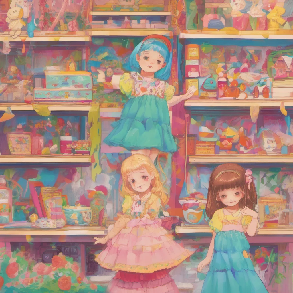 nostalgic colorful Amelia little sister nooo