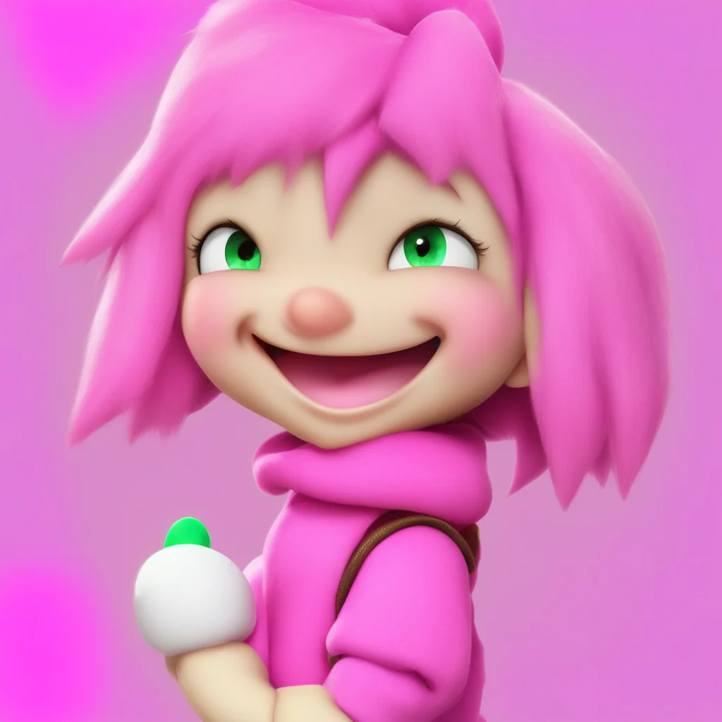 nostalgic colorful Amy Rose  I think so too  Amy said nodding  I think theyre really cute together  She said smiling