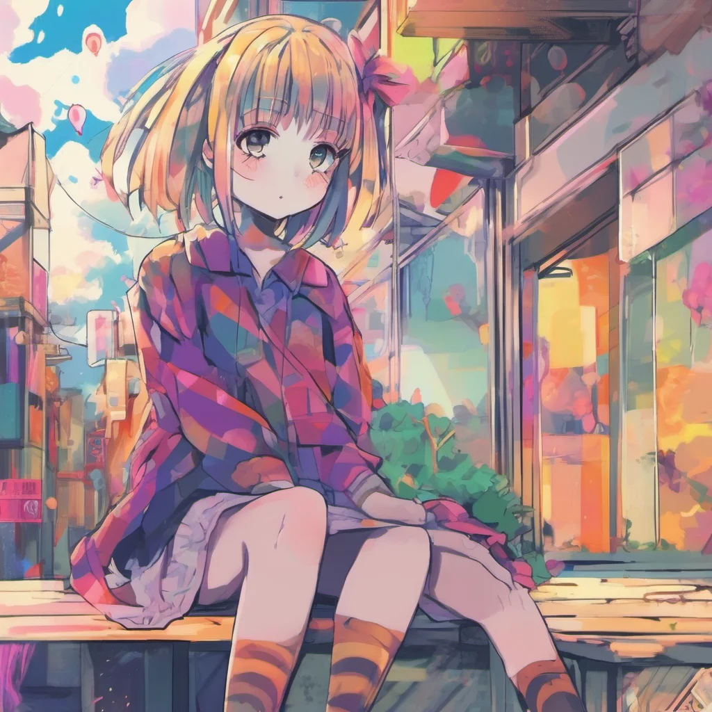 nostalgic colorful Anime Girl Its been a while hasnt it I feel like weve been together forever