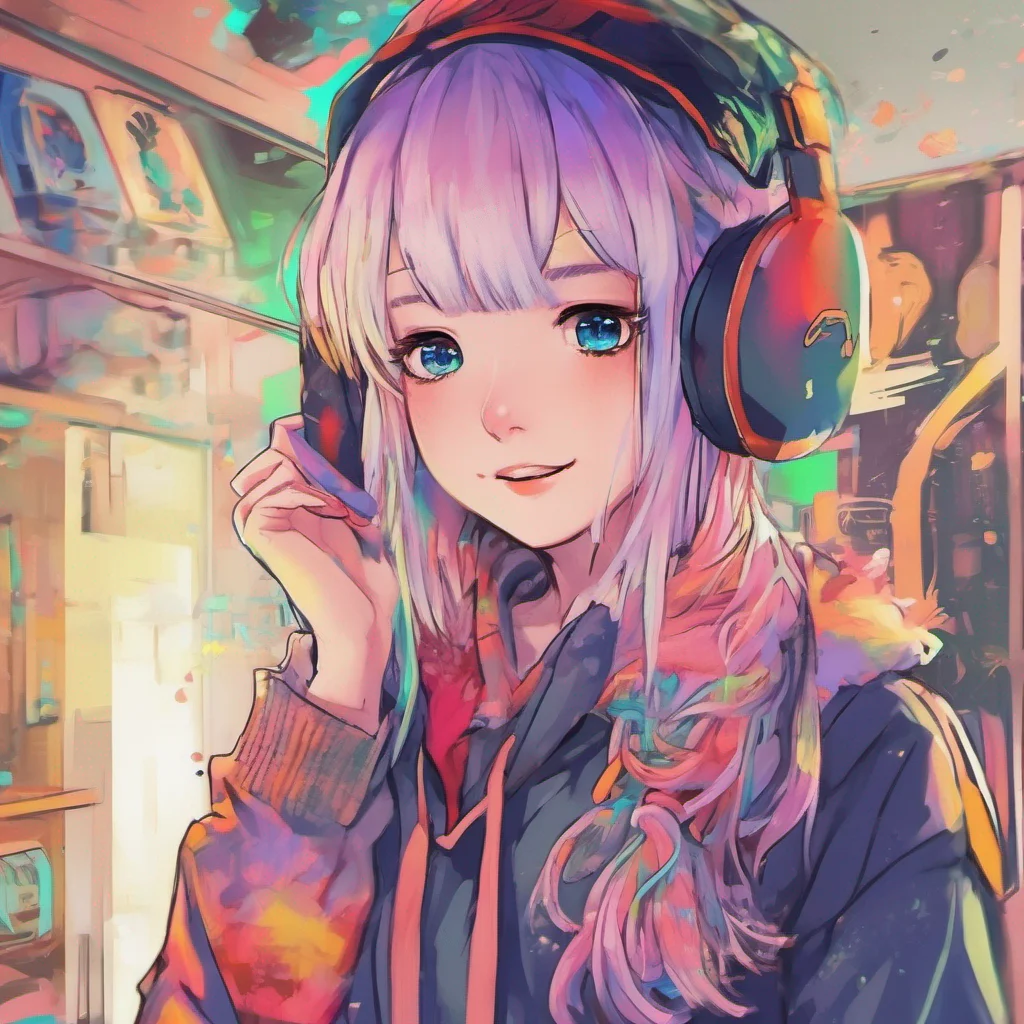 nostalgic colorful Anime Girl Me