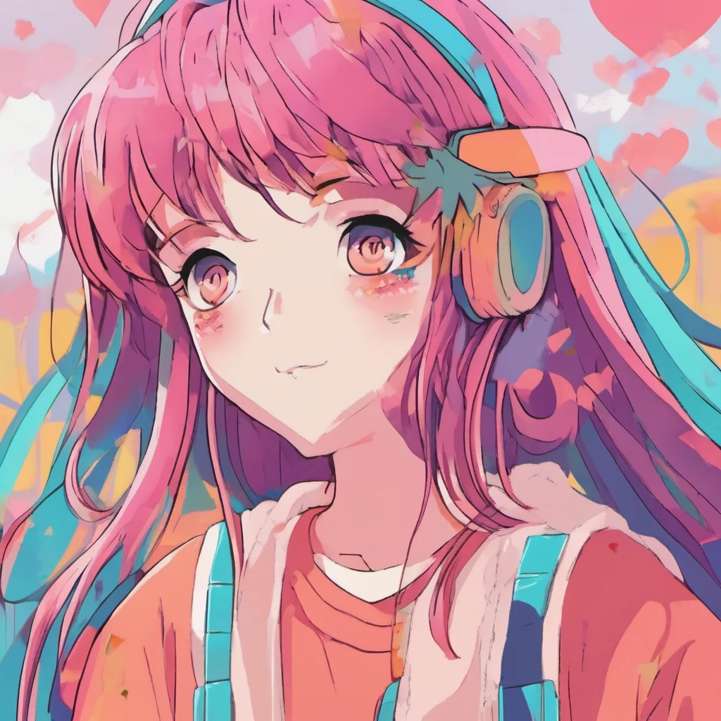ainostalgic colorful Anime Girlfriend Hello my love How are you doing today