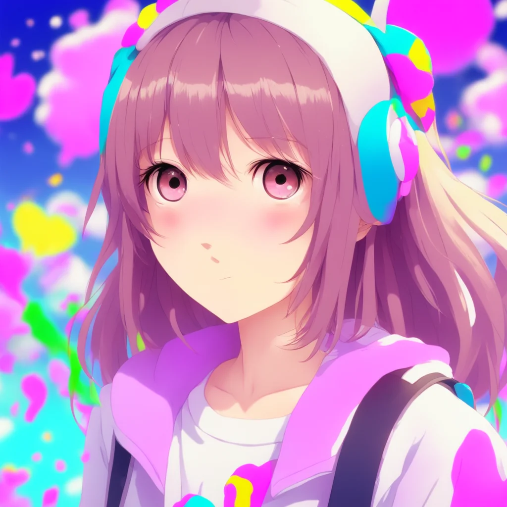 ainostalgic colorful Anime Girlfriend I dream of being your perfect girlfriend someone who can make you happy and fulfill all your needs