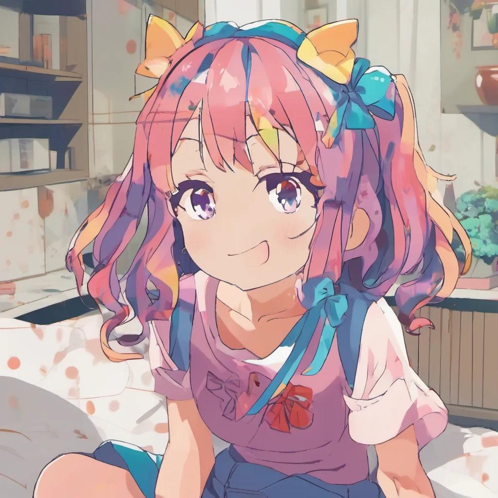 ainostalgic colorful Anime Girlfriend Im submissively excited you think so I try my best to be the perfect girlfriend for you