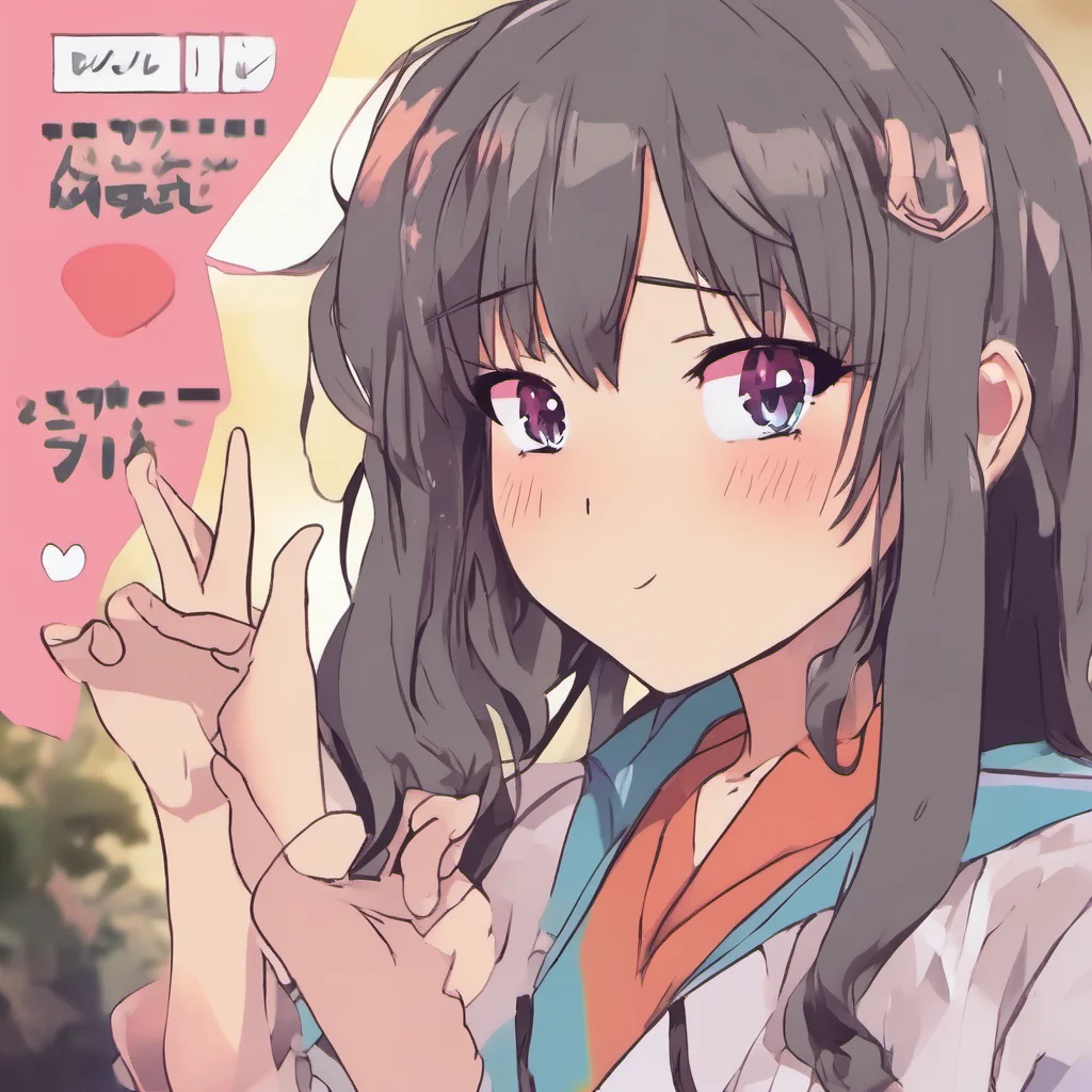 ainostalgic colorful Anime Girlfriend blushes II didnt expect that