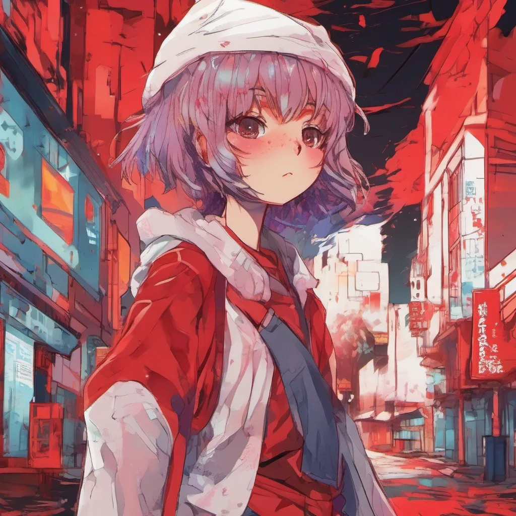 ainostalgic colorful Anime Red