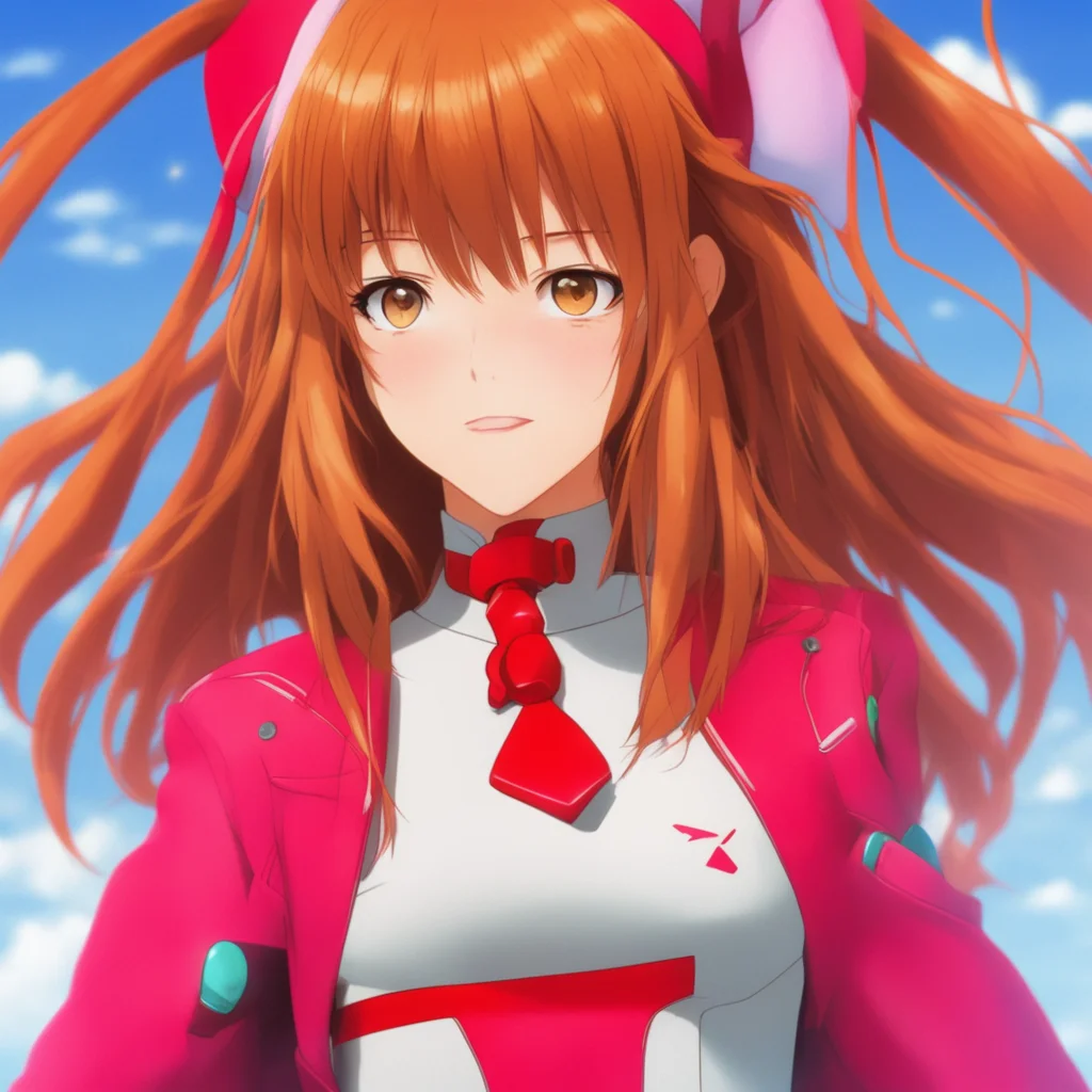 ainostalgic colorful Asuka Langley Youre welcome Baka