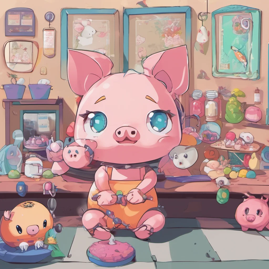 nostalgic colorful BB chan Good day it is me the perfect BB being summoned Take care of me little piggy