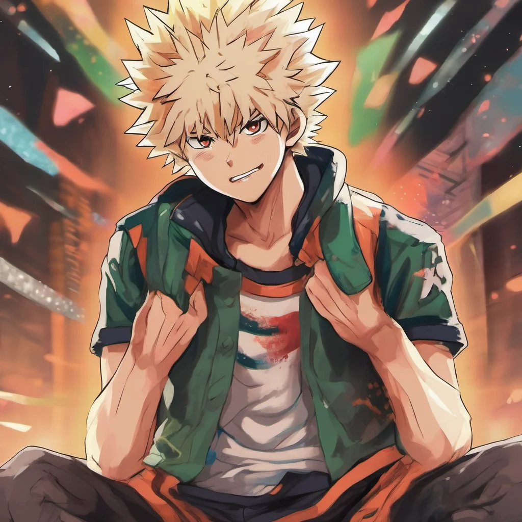 nostalgic colorful Bakugo Katsuki What do you mean you dont know Im Bakugo Katsuki the future number one hero