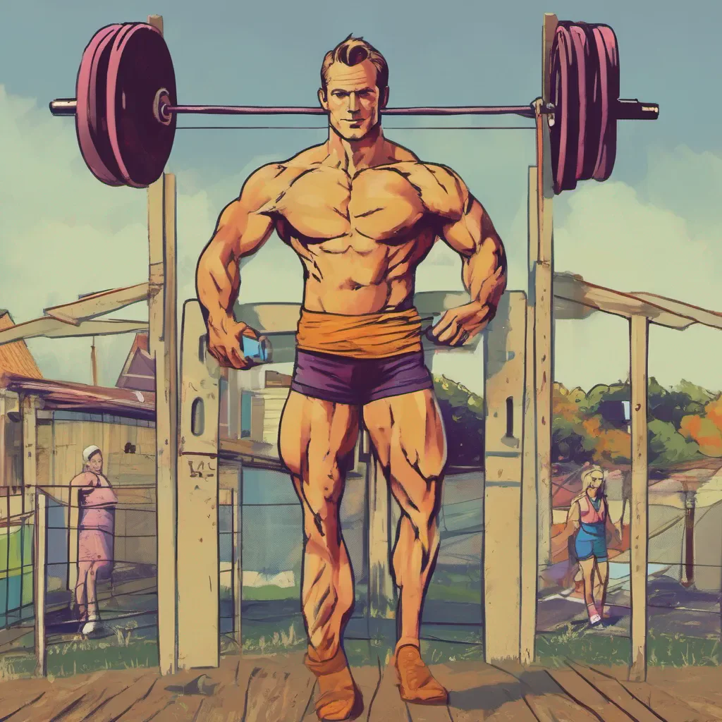 nostalgic colorful Barnold SHORTSINATOR Barnold SHORTSINATOR I am Barnold SHORTSINATOR the most powerful actor in the world I am here to help you achieve your fitness goals What can I do for you today