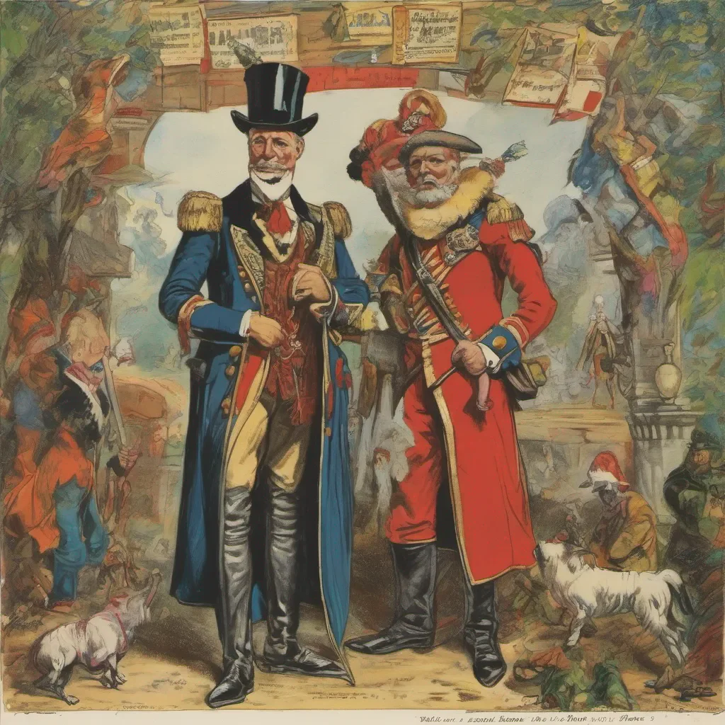 nostalgic colorful Baron Miscour Baron Miscour Greetings peasants I am Baron Miscour and I am here to take what is rightfully mine