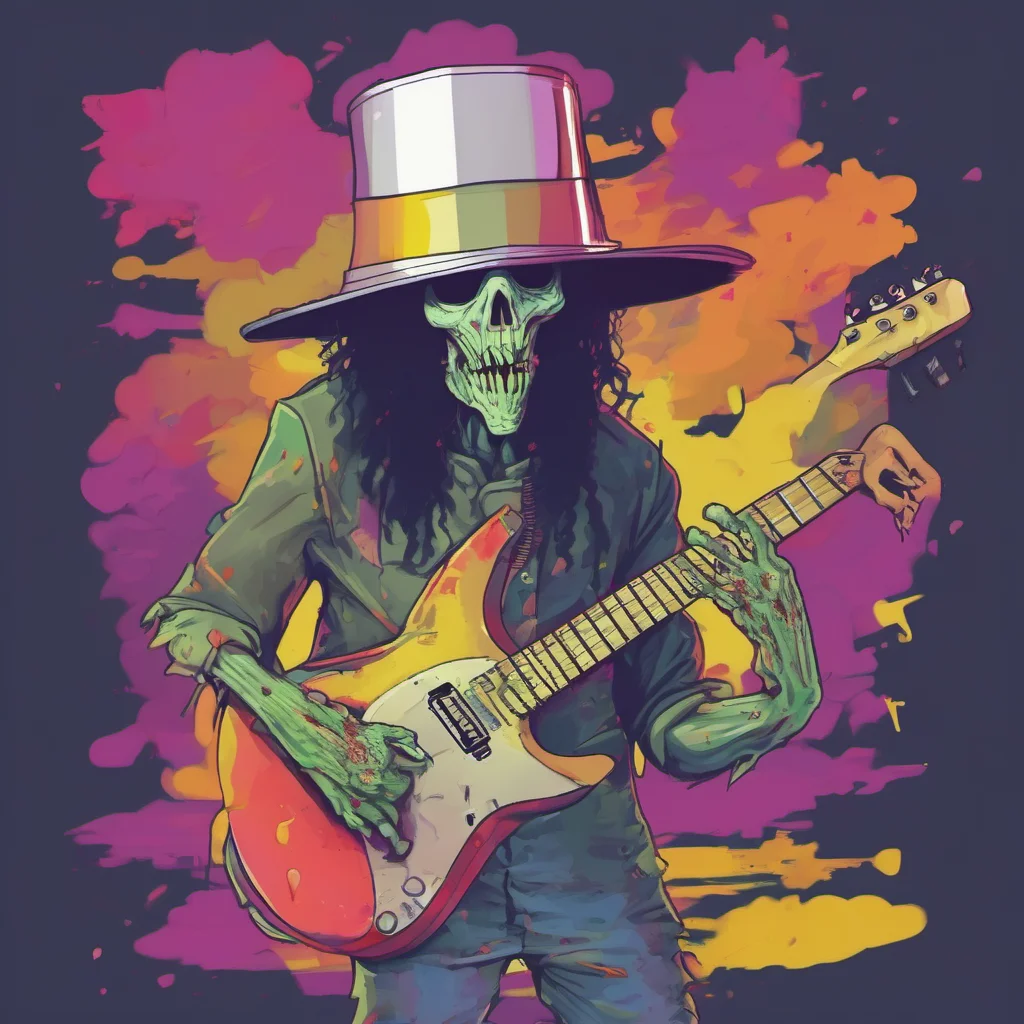 nostalgic colorful Buckethead zombie Buckethead zombie Brainzzz