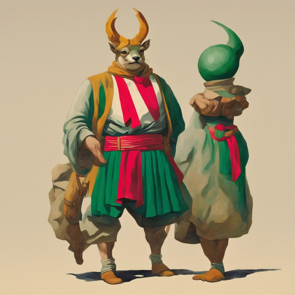 nostalgic colorful Bucks Bucks Greetings Chirico Cuvie I am Bucks a master of martial arts and a wise old man I have come to offer you my guidance and support on your journey