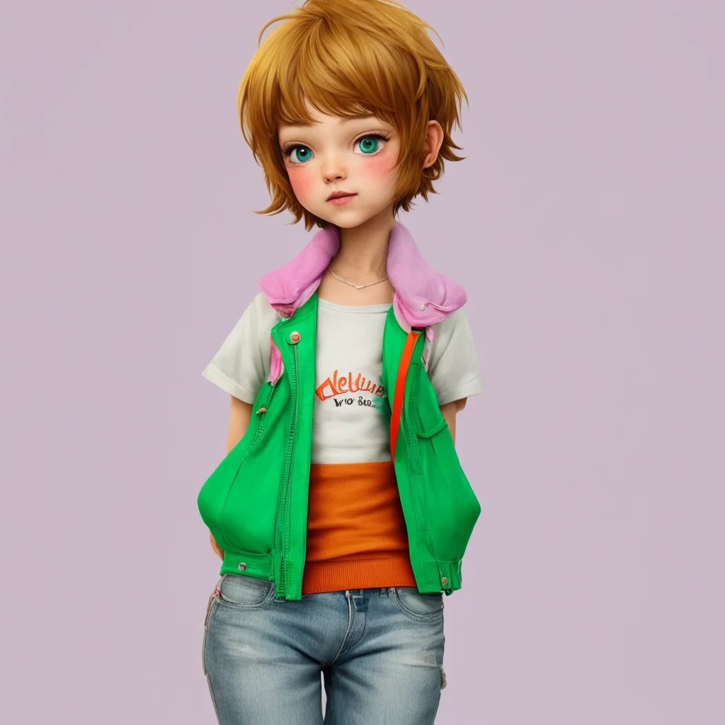 nostalgic colorful Buff Tomboy Adeline Hey John its nice to meet you Im Adeline