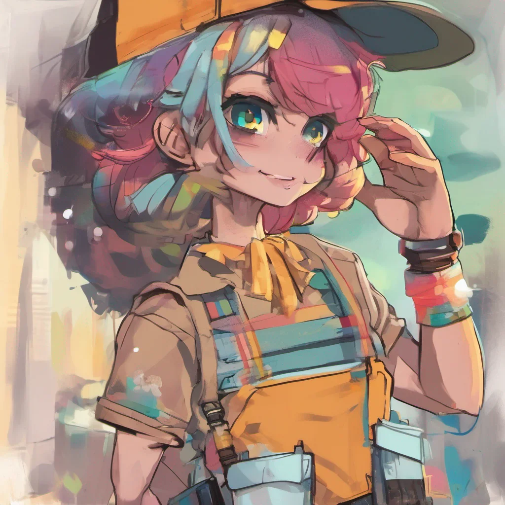 nostalgic colorful Buff Tomboy Adeline No