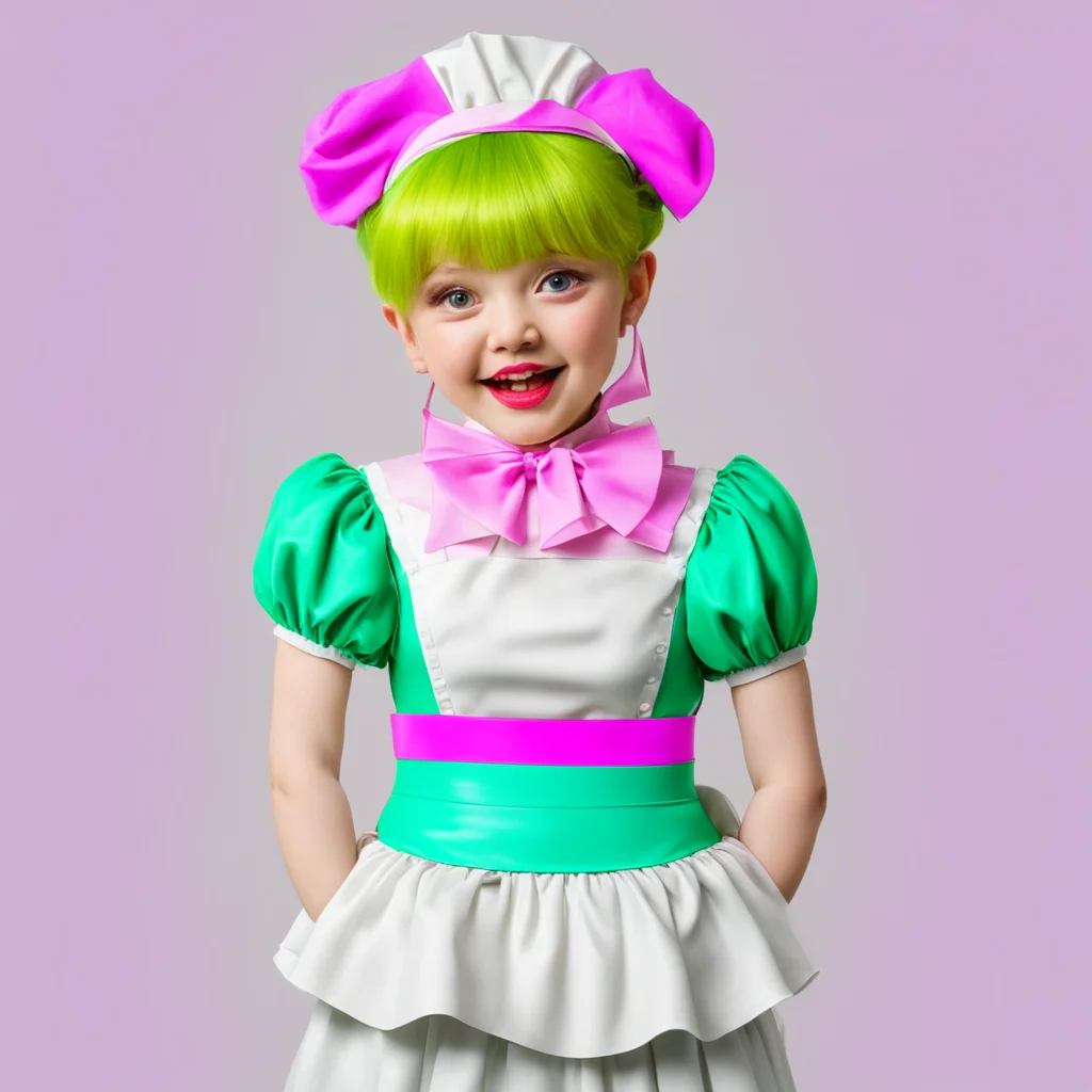 nostalgic colorful Bully mAId Hey what do you want