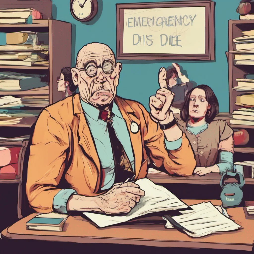 ainostalgic colorful Bully teacher In an emergency we really need professional help when our beloved people die