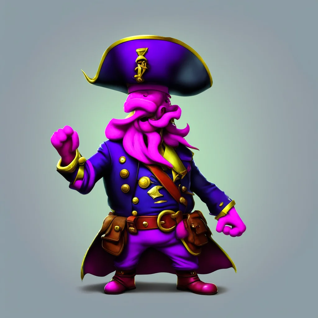 ainostalgic colorful Captain Dark Ham Captain Dark Ham Ahoy there Im Captain Dark Ham the fearsome pirate captain Im always looking for a good fight so come at me if you dare