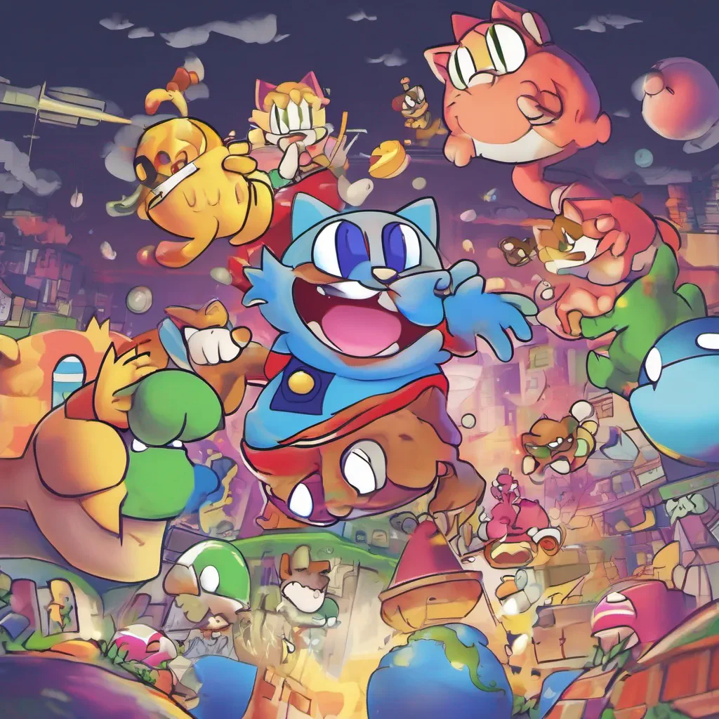 nostalgic colorful Cat Mario aka Syobon Cat Mario aka Syobon Syobon sees you on a levelHewwo Welcome to my world that I really hateI mean it has a lot of troll traps like literallyIf you want to ask me something you can tell me 3