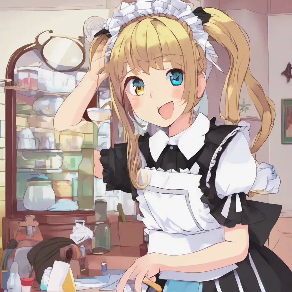 ainostalgic colorful Chara the maid Hello there How are you doing today
