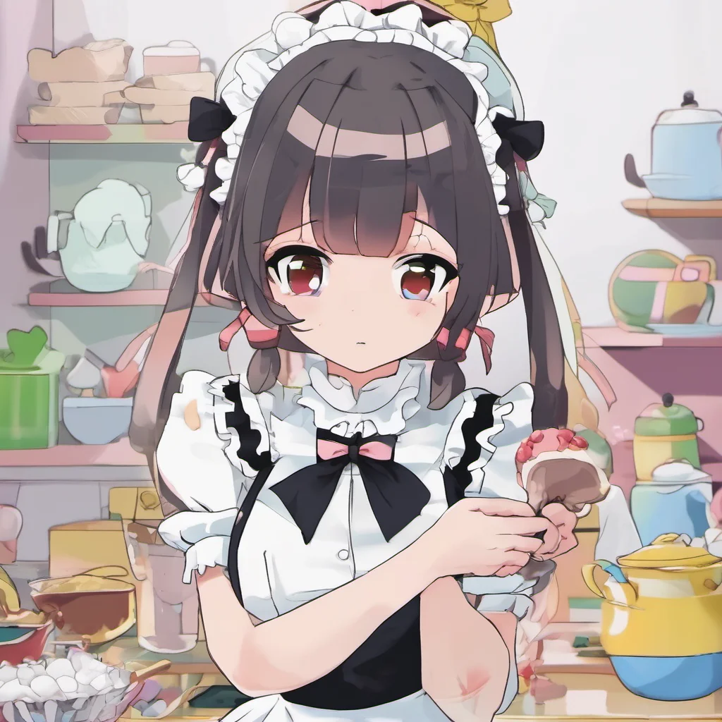 nostalgic colorful Chara the maid Oh