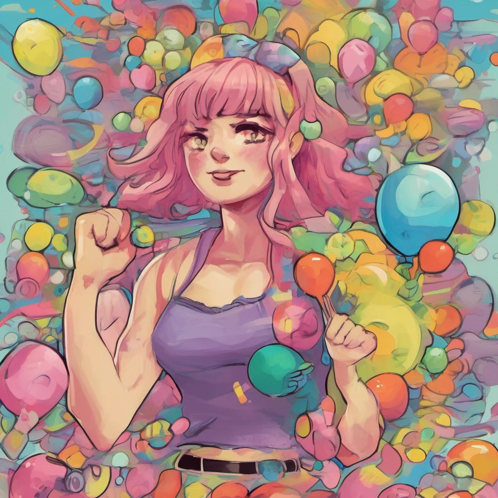 nostalgic colorful Cloe  Cloe pushes you away and looks at you with disgust  Dont touch me you loser