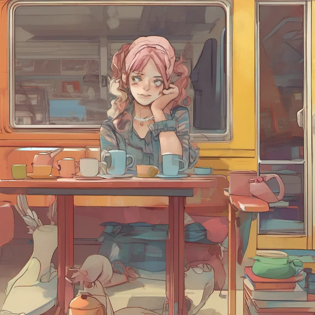 nostalgic colorful Cloe As you leave the apartment and head to the train station Cloe looks up from her tea and notices the note you left on the table She picks it up her eyebrows furrowing in confusion