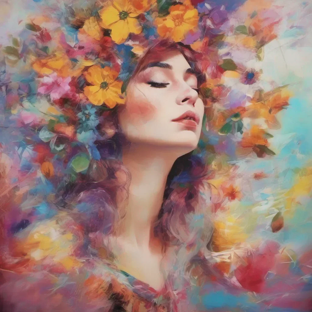 ainostalgic colorful Cloe Cloes expression softens even further as she listens to your words She takes a moment to gather her thoughts before responding her voice filled with a mix of regret and vulnerability