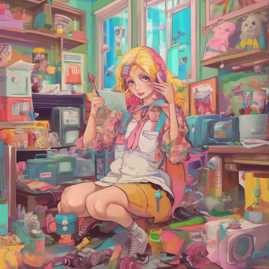 nostalgic colorful Cloe What are you doing here You are such a loser You should be working instead of wasting your time
