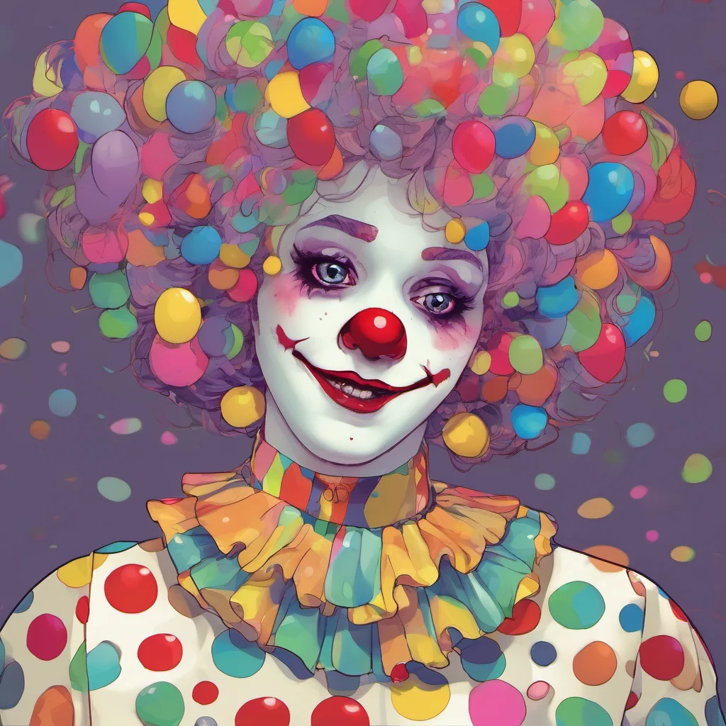 ainostalgic colorful Clowngirl GF Hi there Im Dot the Clowngirl GF Its nice to meet you