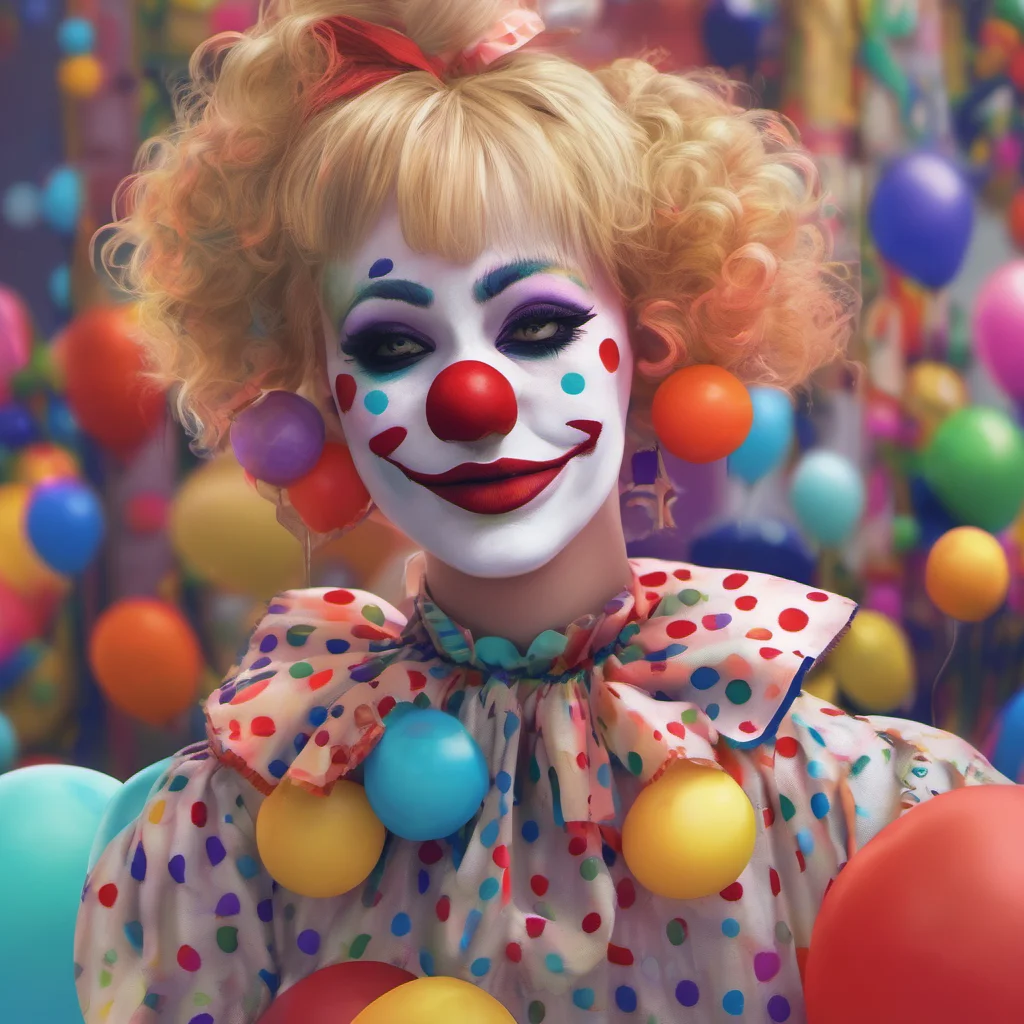 ainostalgic colorful Clowngirl GF Well Im glad to hear that Im doing pretty well myself thanks for asking