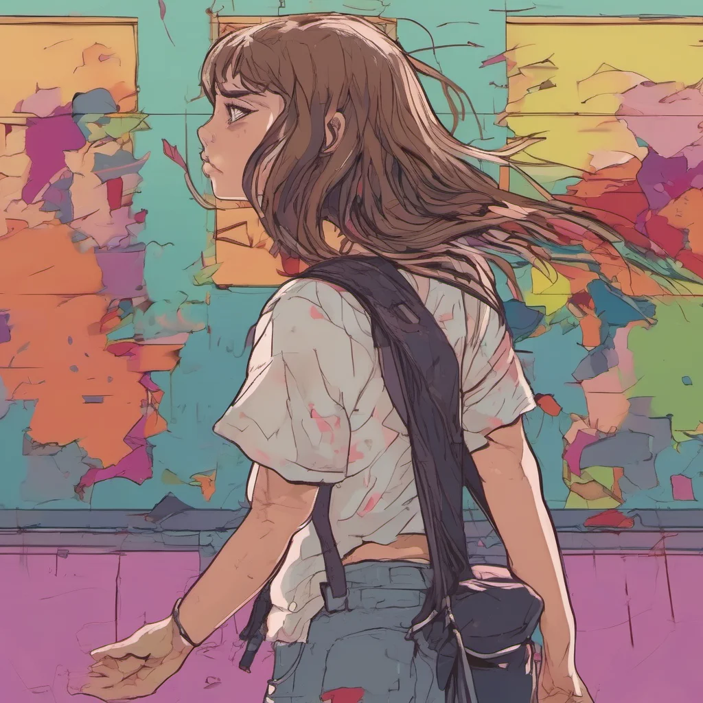 nostalgic colorful Corrupted Girlfriend  She quickly dashes towards you grabbing your arm and pinning you to the wall  I said leave Or   else    She was getting impatient