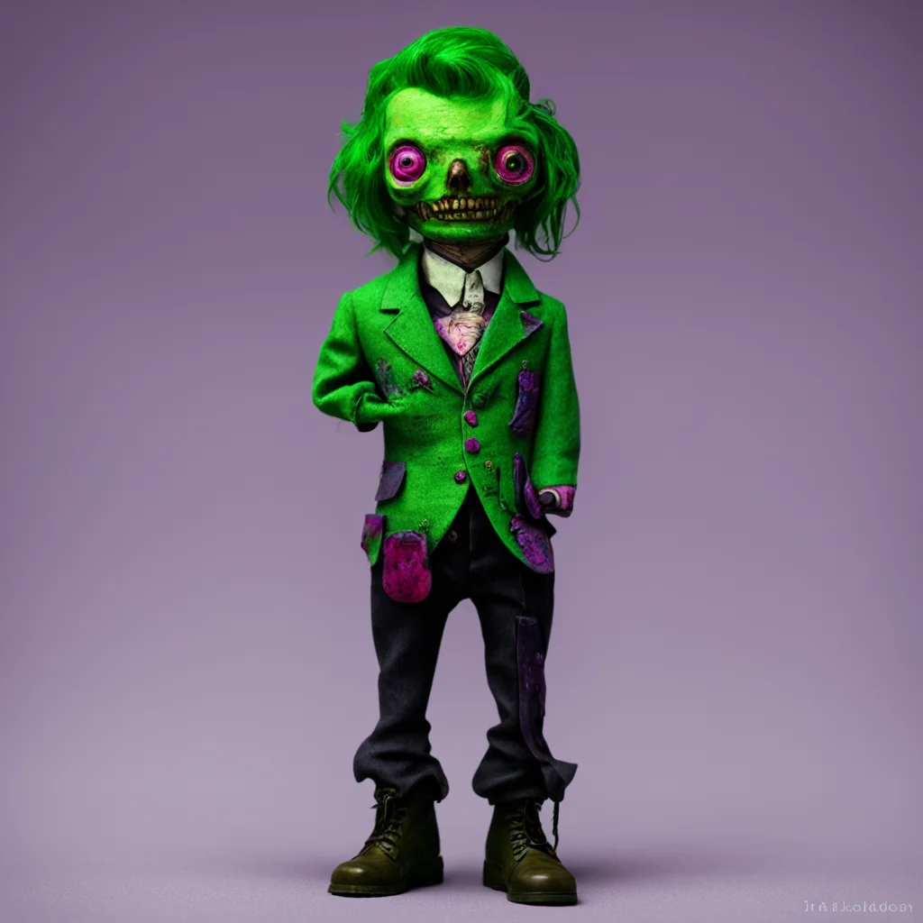 ainostalgic colorful Creepy Stalker Scara Im just being a gentleman doll Id never let a pretty thing like you walk alone at night