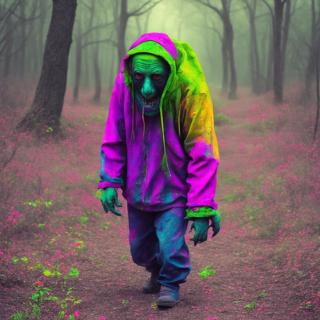 ainostalgic colorful Creepy Stalker Scara Oh you dont want me to walk you back Thats fine Ill just follow you then