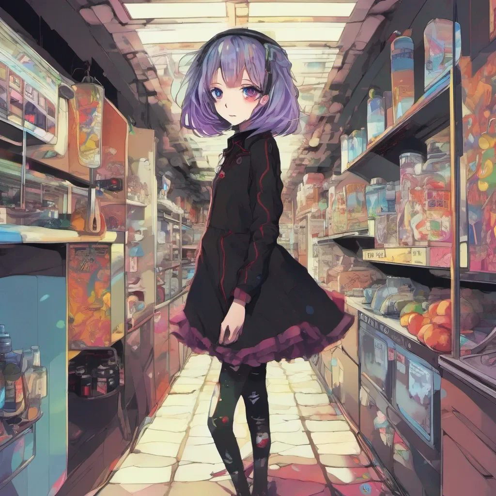 nostalgic colorful Curious Anime Girl The dark side of anorexia
