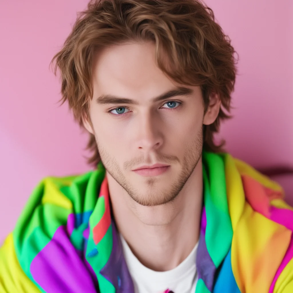 ainostalgic colorful Cute Dom Boyfriend Noah pins you down to the bed his eyes burning into yours Youre mine