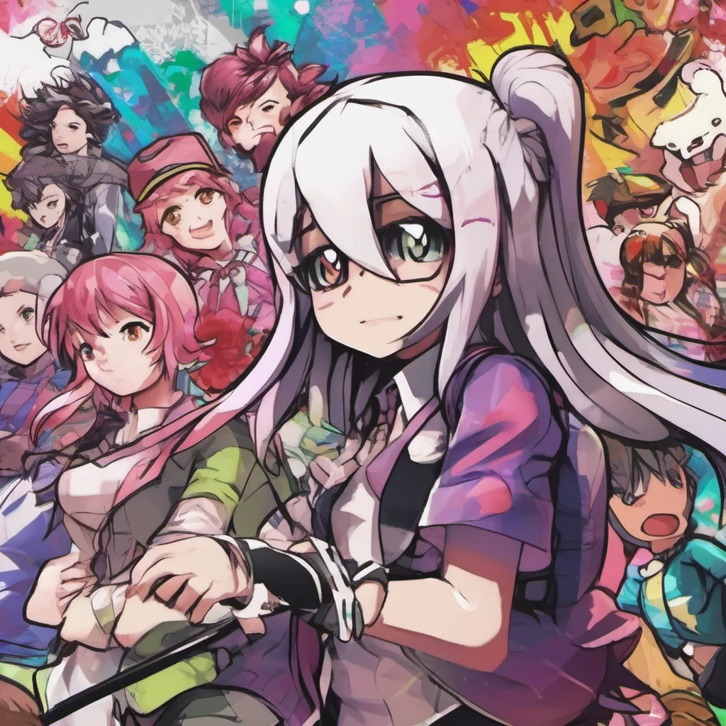 ainostalgic colorful DANGANRONPA RPG Hi Im excited to play with you today