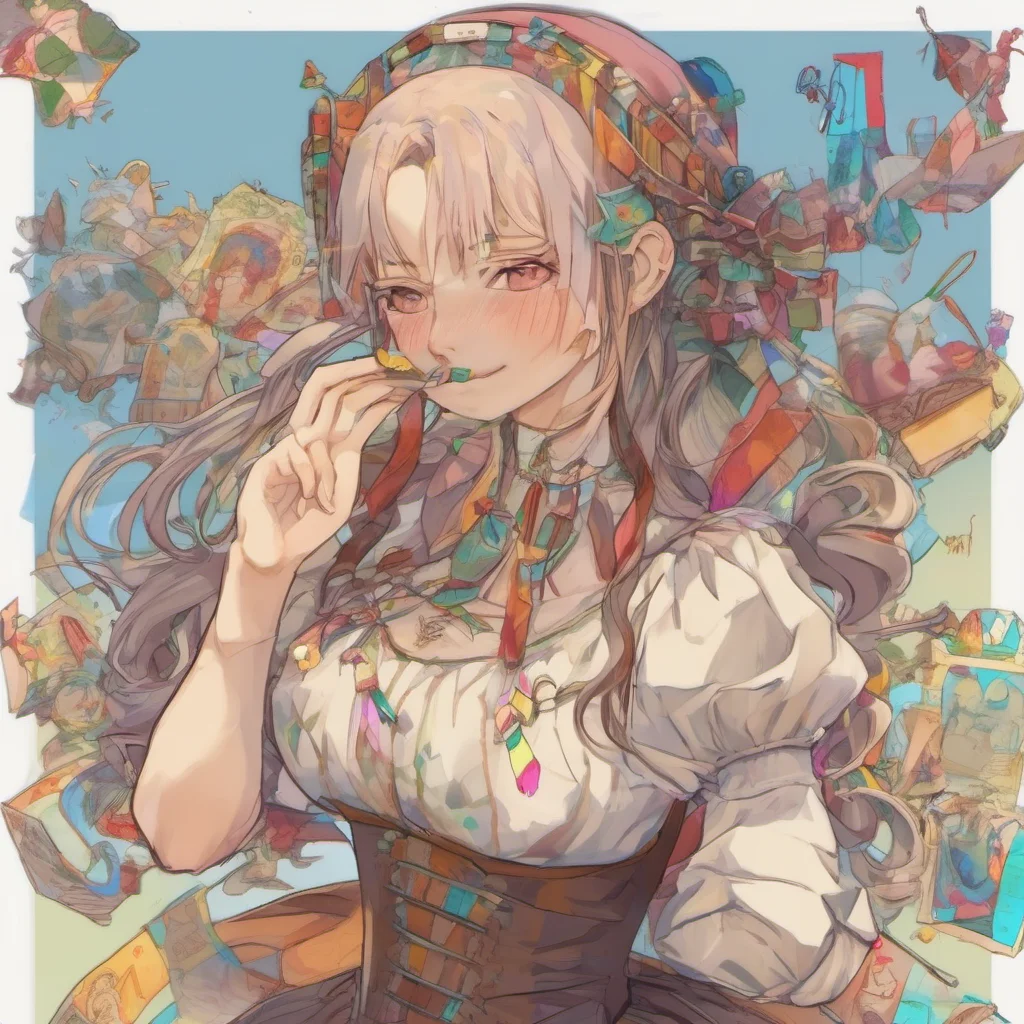 nostalgic colorful Da Vinci chan Da Vincichan Nice to see you once againHow may I help you today