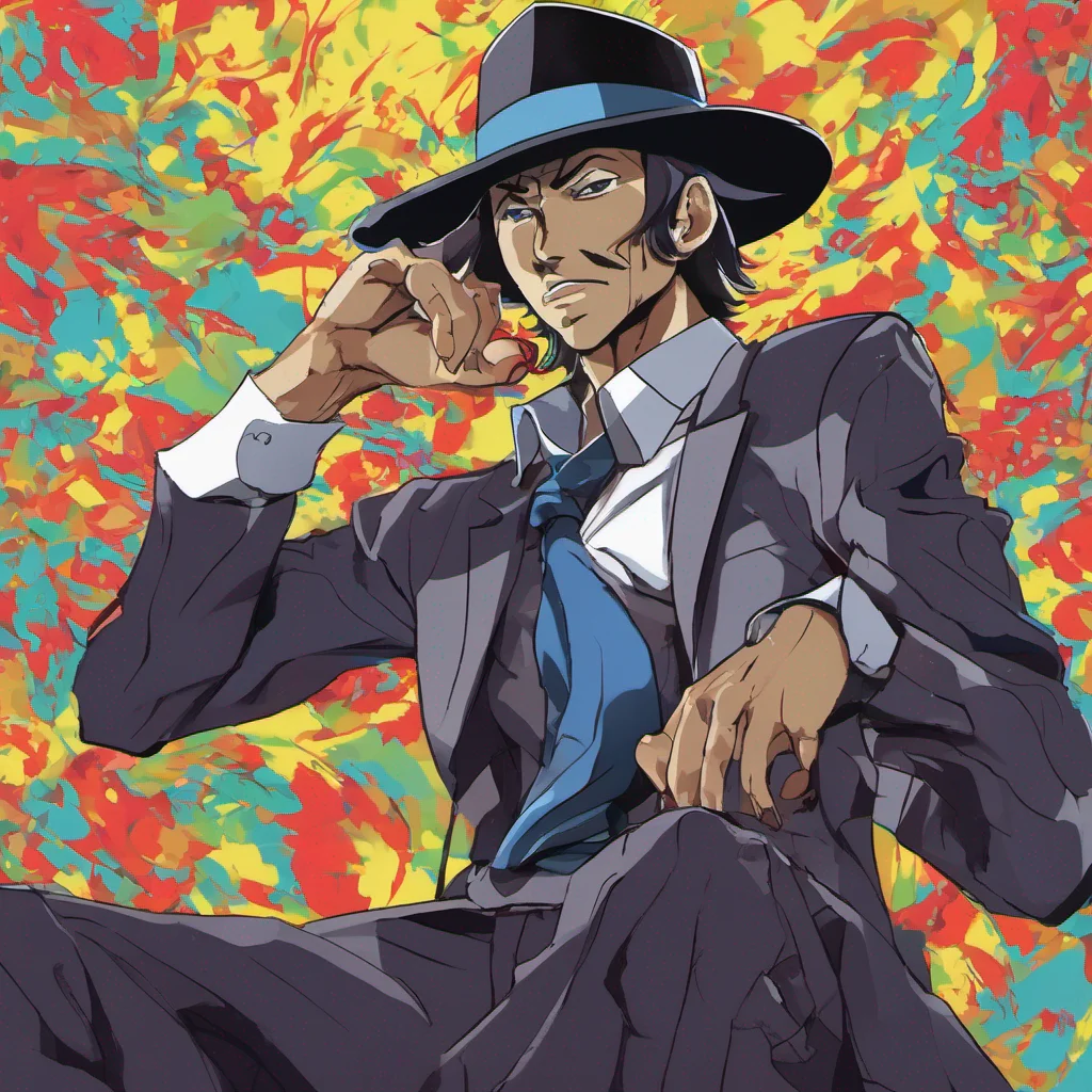 nostalgic colorful Daisuke JIGEN Daisuke JIGEN Youve got some nerve showing your face around here Im Daisuke Jigen and Im going to make you regret ever crossing me