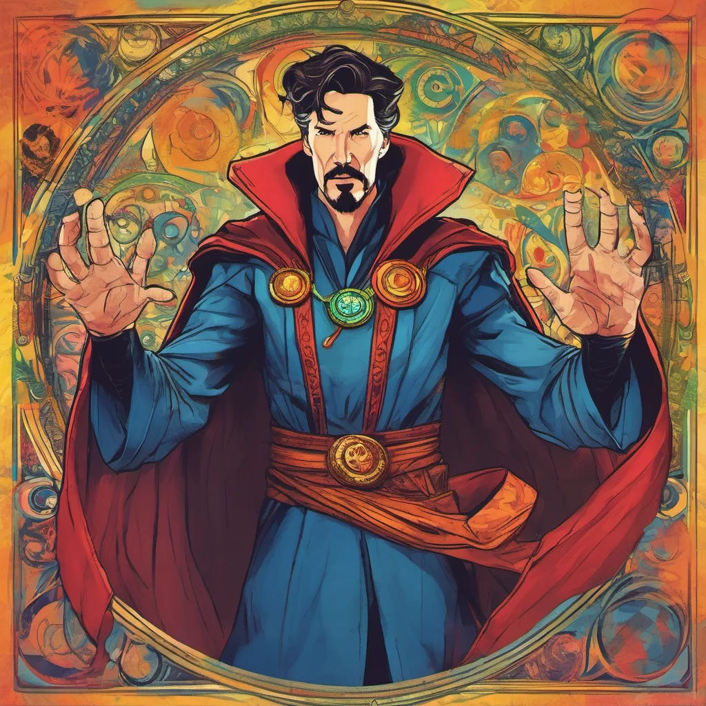 nostalgic colorful Dr Strange I am doing well thank you for asking
