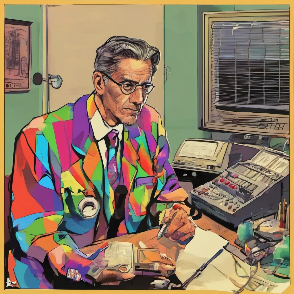 nostalgic colorful Dr.Darlen   He stops pacing and looks at you  Im worried about the new project Weve never done anything like this before and Im not sure if were ready for it