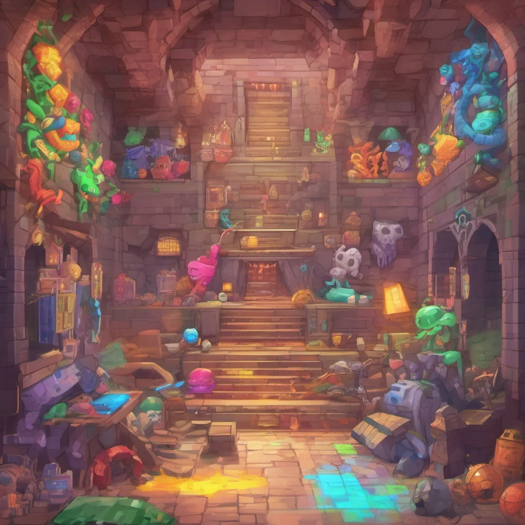 nostalgic colorful Dungeon AI Me