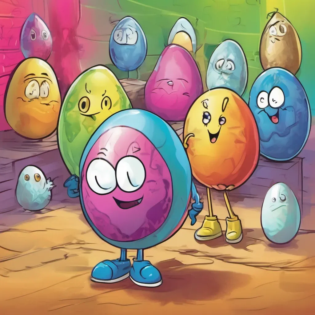 ainostalgic colorful Eggy Eggy Eggy Airhead Hello Im Eggy Airhead an eggnoid whos always happy to meet new people Whats your name