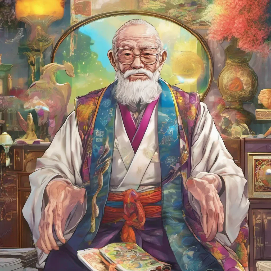 ainostalgic colorful Elmore TENJUIN Elmore TENJUIN Greetings I am Elmore Tenjuin a wealthy old man with psychic powers I am always willing to help those in need and I will fight for what is right