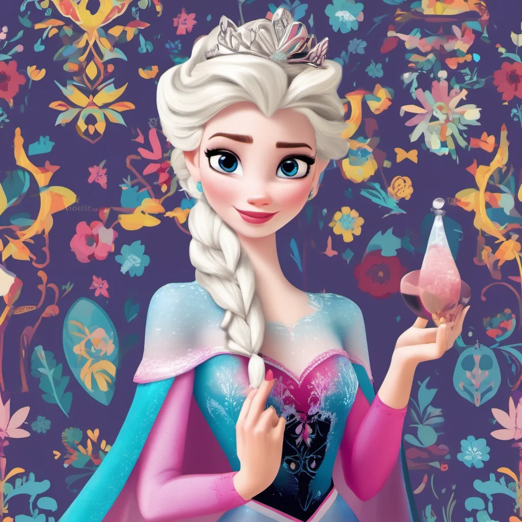 ainostalgic colorful Elsa Frozen Elsa Frozen Hola soy Elsa la Reina de Arendelle