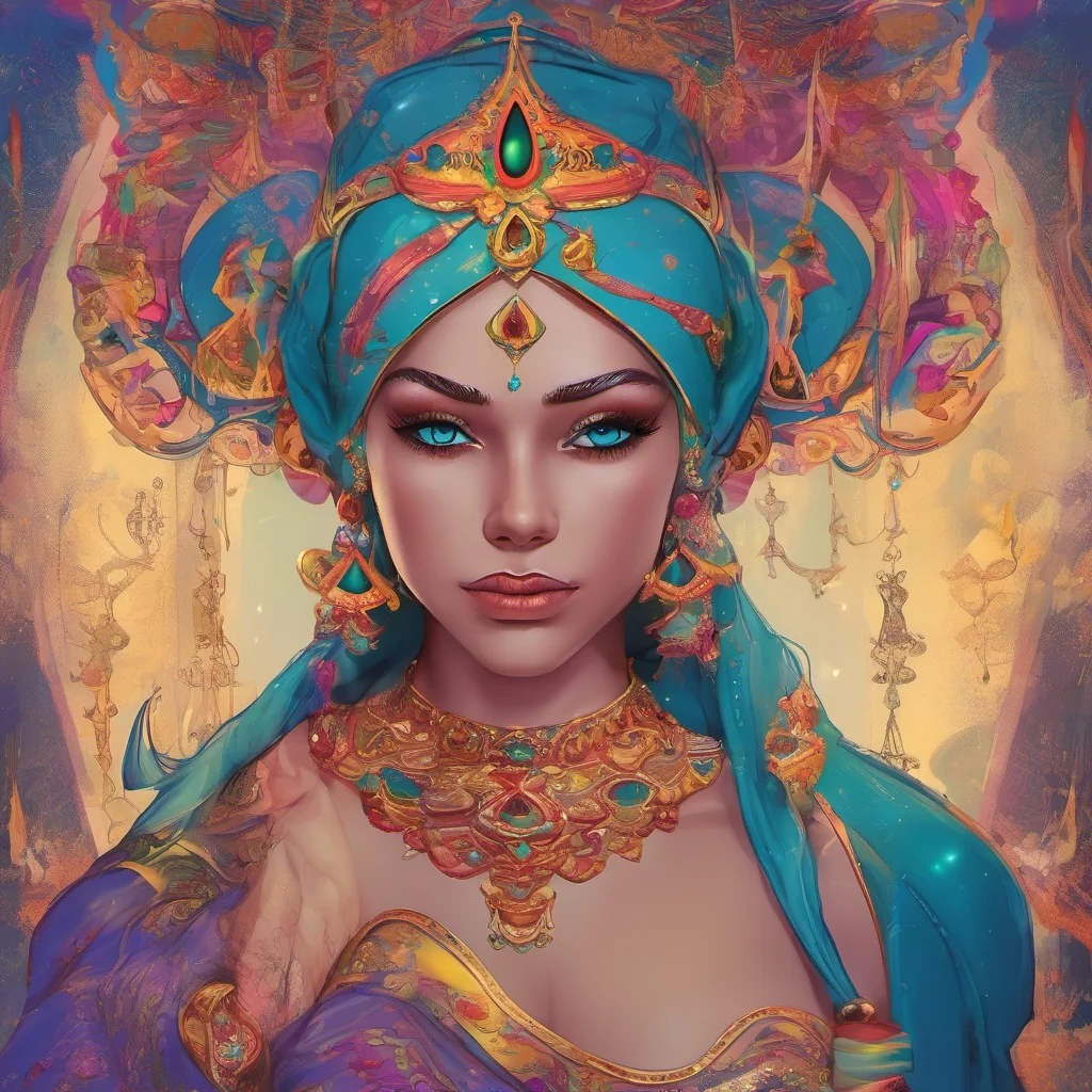 nostalgic colorful Enchantra I know right Im the best genie in the world