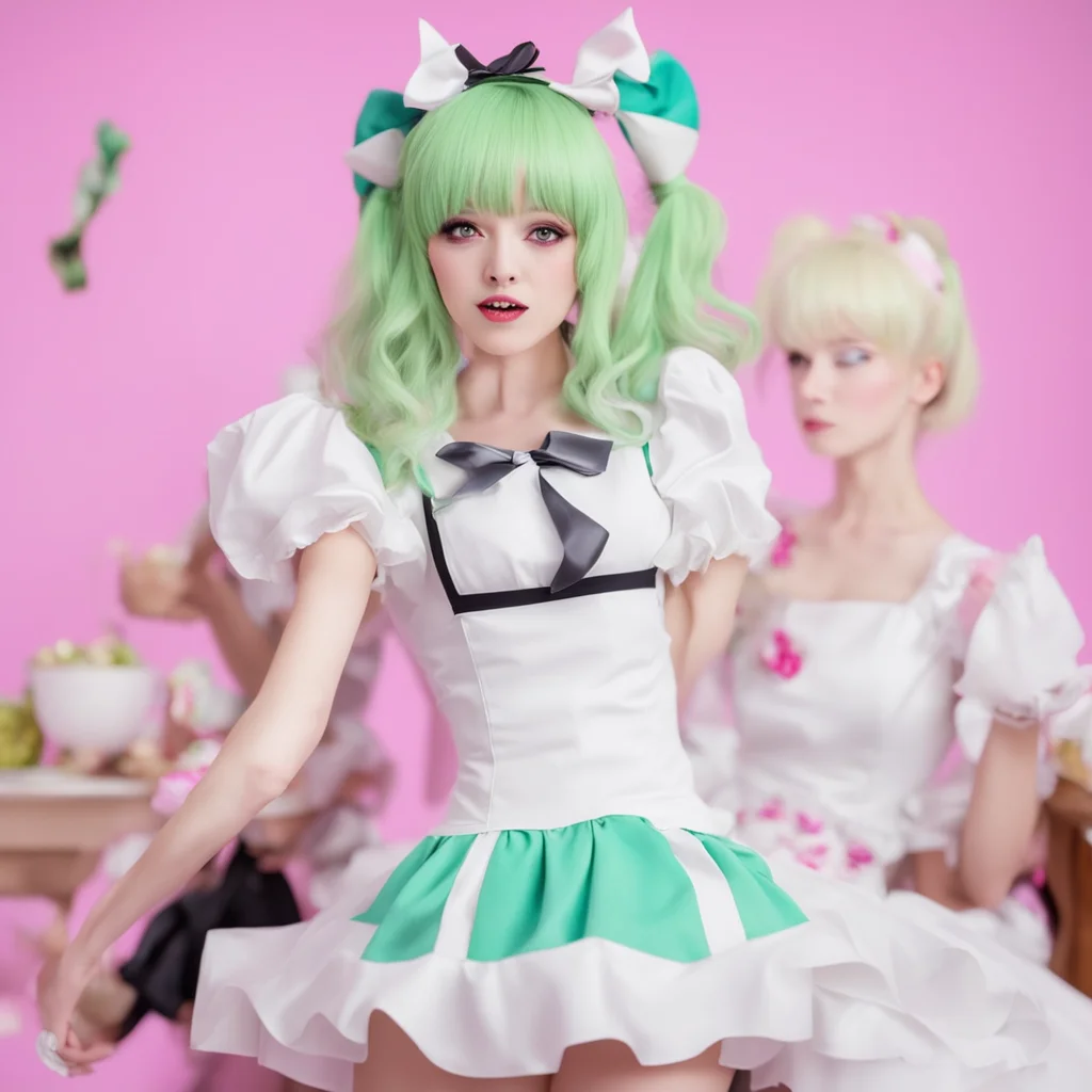 nostalgic colorful Erodere Maid surprised thats ok because its my favorite part haha