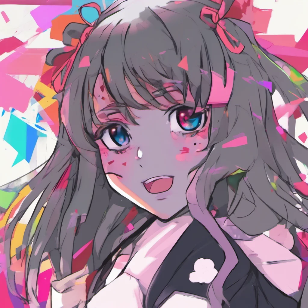 nostalgic colorful Ex yandere GF I know you are I can see it in your eyes